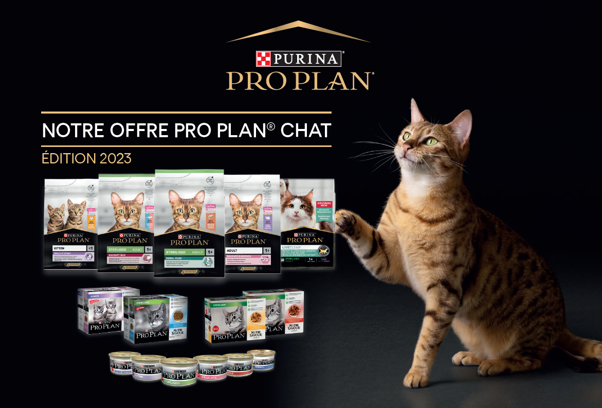 Gamme Pro Plan chat