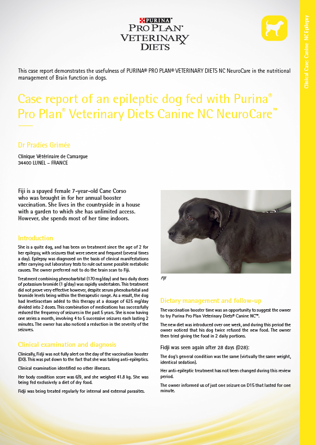 PPVD Canine NC Case Study