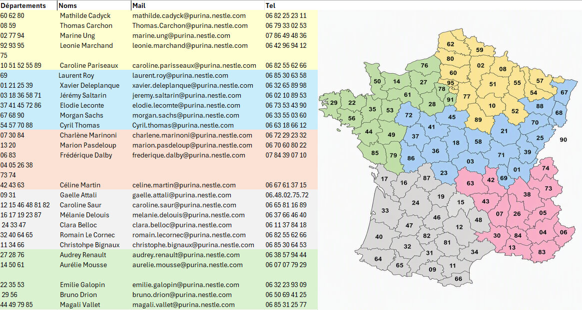 Map pur vet center