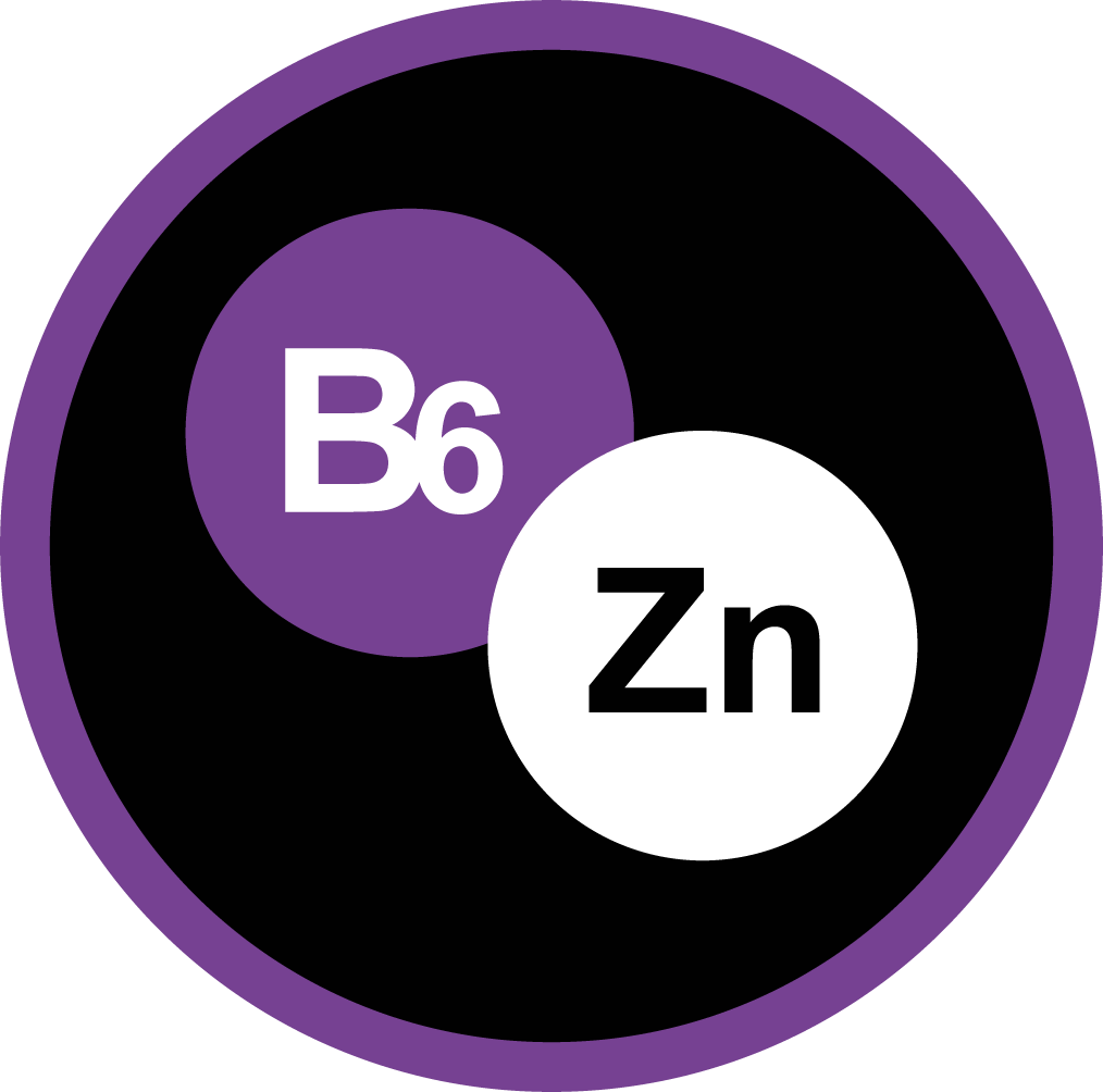 Vitamine B6 et zinc