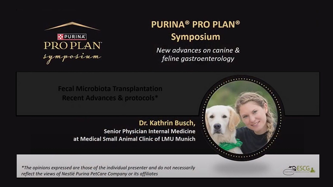 PURINA® PRO PLAN® Symposium 2024 - Dr. Kathrin Busch