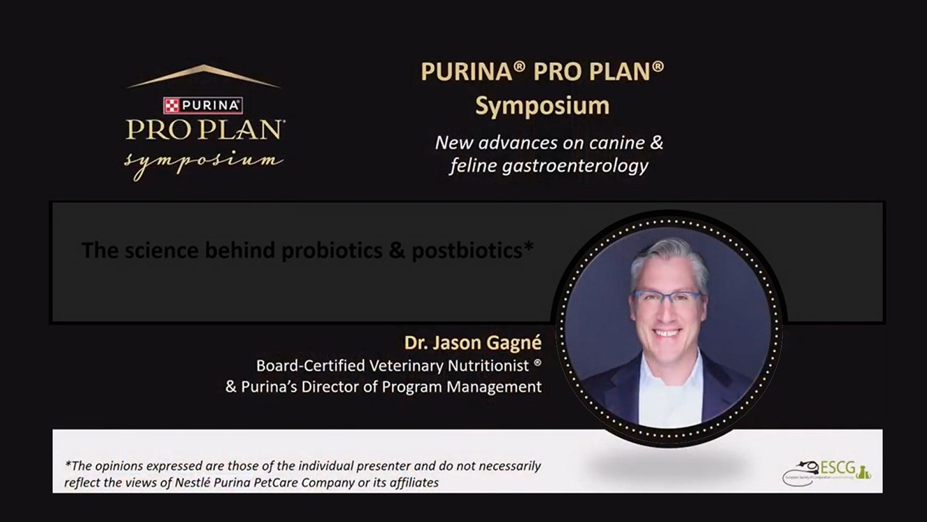PURINA® PRO PLAN® Symposium 2024 - Dr. Jason Gagné